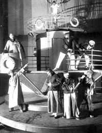 Meyerhold Theatre production of Sergei Tretyakov's Roar, China!, 1929 (Huntly Carter Collection, SCRSS Photo Library)
