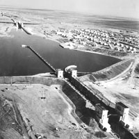 Locks 7, 8 and 9 on the White Sea Canal (SCRSS Photo Library)