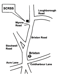 SCRSS location map (copyright SCRSS)